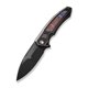 thumbnail image 1 of WE Knife Hyperactive Frame Lock 23030-4 Vanax Flamed Black Titanium Knives  Cuchillo, 1 of 4
