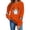 39#Gray, variant on Pumpkin Halloween Sweatshirt For Women Boho Floral Ghost Sweatshirt 2026