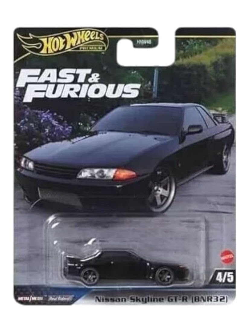 Hot Wheels Fast & Furious Die-Cast Cars Collection Set of 5 HNW46-956E