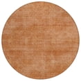 thumbnail image 2 of Addison Rugs Chantille Indoor/Outdoor Transitional Abstract Paprika Washable Round Rug, 8' x 8', 2 of 6