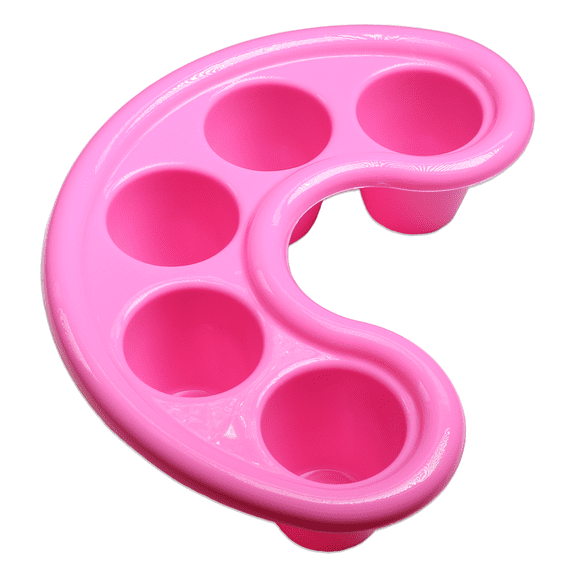 Beauticom Pink Nail Soaking Tray