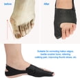 thumbnail image 2 of Hallux Valgus Corrector, Hallux Valgus Ultrafino, Ajustador De Juanetes Aparatos Ortopédicos Separador De Dedos Pulgares(L) Saludable Crtynell  NO, 2 of 7