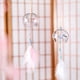 thumbnail image 4 of Campanas de viento pequeñas de flores románticas, colgante de estilo japonés de cristal hecho a mano para regalo de cumpleaños, decoraciones para el hogar, 2 uds., 4 of 6