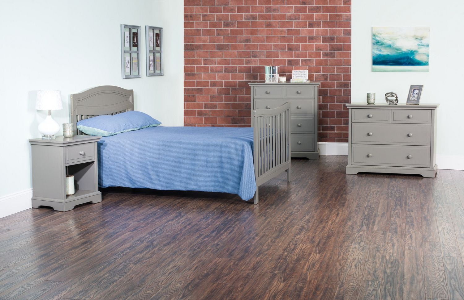 Child Craft Dresden 4-in-1 Convertible Crib, Matte