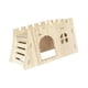 thumbnail image 1 of Casa de madera para hámster, jaula natural para hámster sirio. D, 1 of 9