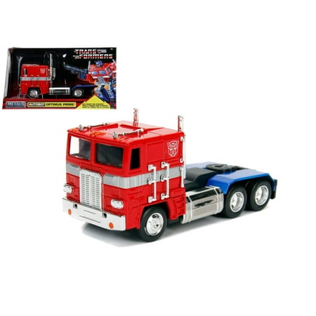 - JADA 1:32 W/B - METALS - HOLLYWOOD RIDES - TRANSFORMERS - G1 OPTIMUS PRIME (RED) 99477