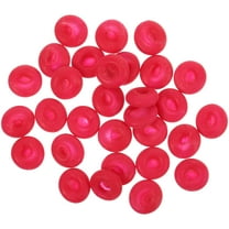 Tineasur Leakproof Red Caulk Saver Covers, Durable Rubber, Easy to Use, 30Pcs