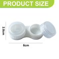 thumbnail image 2 of Contact Lens Case, Leak-proof Packaging, Suitable For Outdoor Mini Contact Lens Case Screw Top, 2 of 5