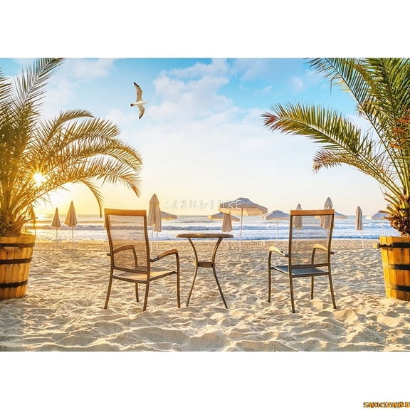 Autumn European Street Scery Photography Backdrops Props Blue Sky White Cloud Nature lawn Forest Photo Studio Background KH-07