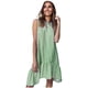 thumbnail image 2 of Vestidos largos Fnochy para mujer, vestido de verano en liquidación, moda, cuello redondo, sin mangas, lunares, suelto, vestido con volantes grandes, 2 of 7