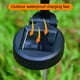 thumbnail image 1 of Luces LED de estaca de calabaza Halloween Solar IP65 impermeable para jardín (10LED) 4 piezas, 1 of 6