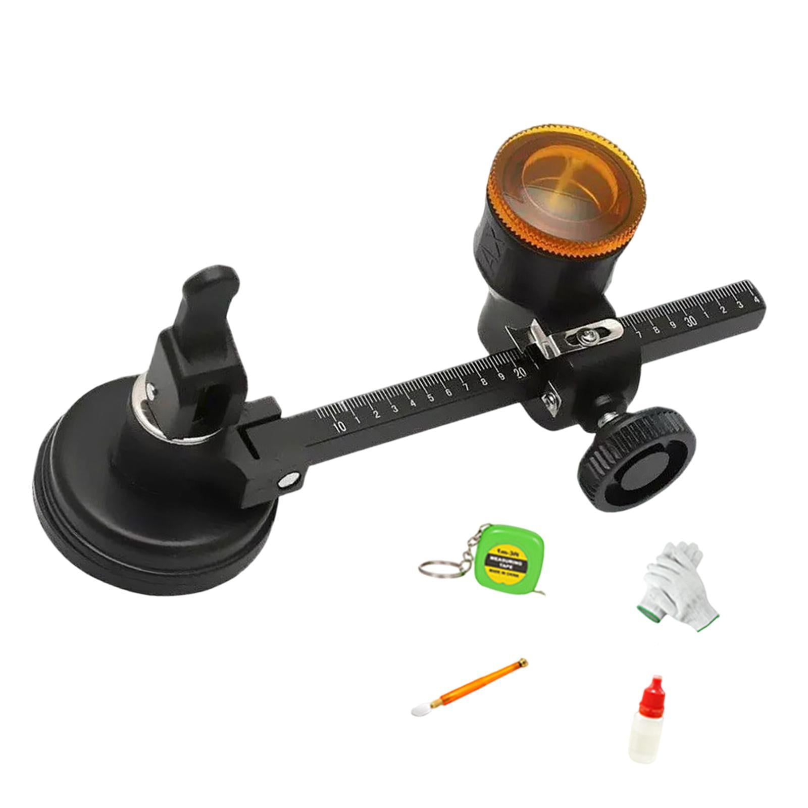 S SERENABLE Circular Glass Cutting Tile Cutter Adjustable Compass Type High-performance Cutting Thickness 3-15 Mm Circular Glass Cutting Tool Cutting 300MM