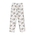 thumbnail image 3 of Vsdgher Cartoon Koala Print Mens Pajama Pants Sleep & Lounge Pants, PJ Bottoms With elastic waistb and Pockets, 3 of 5