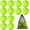 Green, variant on 12/100 Pack Baseball Practice Balls Plastic Training Balls Lightweight Hollow Softballs with a Drawstring Bag for Hitting, Baseball Training Indoor Outdoor Use