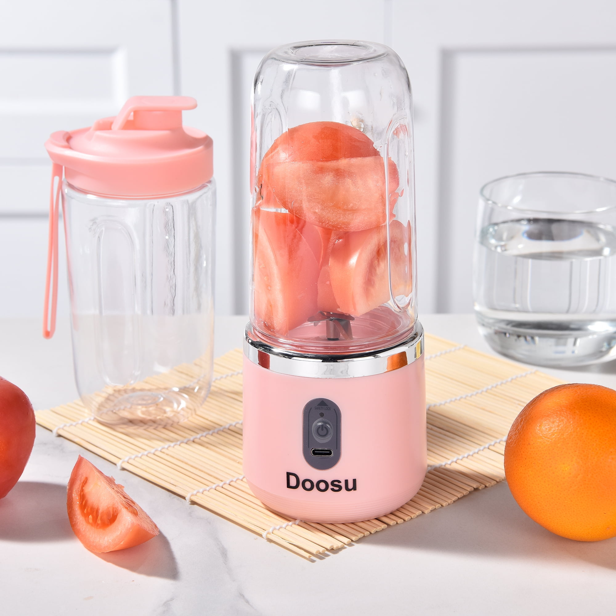Doosu Juice Machine, Portable USB Charging Juicer Blender - Compact Design, Easy to Clean, Ideal for Smoothies and Shakes