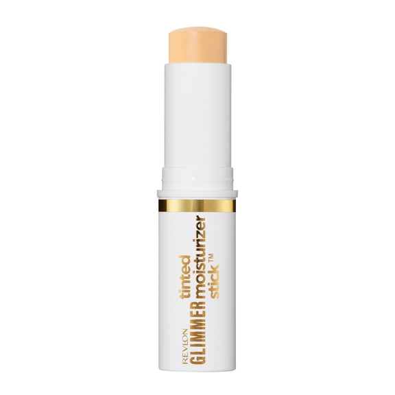 Revlon Glimmer Tinted Facial Moisturizer Stick, Light Coverage Foundation, 110, 0.31 oz
