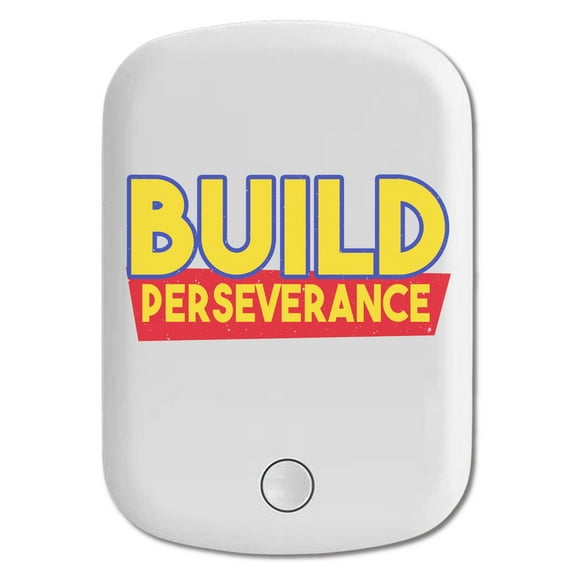 DistinctInk Magnetic Battery Pack, 5000 mAh Wireless Portable Charger with USB-C Cable, Compatible with MagSafe iPhone 14 / 13 / 12 Series - Build Perserverance