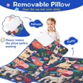 thumbnail image 3 of French Bulldog Dog and Pioneer Flower Toddler Nap Mats for Kids Preschool,Sleeping Mat Bag or Kids,Toddler Sleeping Bag,Toddler Nap Mat or Daycare, 3 of 6
