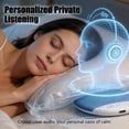 thumbnail image 3 of Altavoz tipo almohada para dormir con ruido blanco y temporizador azul, 3 of 7