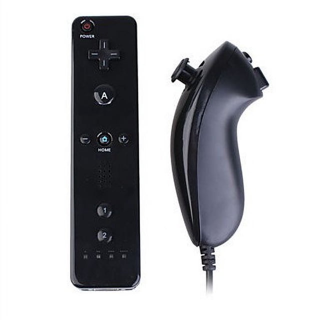 Controller Setfor Classic Games,Remote and Nunchuck Controller Remote Control Remoteand Nunchuck Controller Set Optimized for Excellence