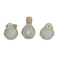 thumbnail image 2 of Special T Imports 5 inch Ceramic Bird Figurine Farmhouse Art Shelf Sculpture (Set of 3), 2 of 5