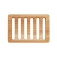 thumbnail image 5 of AmazerBath Soap Holder Soap Dish, Bamboo Soap Dish, 2 Pack Wood Soap Holder, Bar Soap Holder for Shower, Soap Tray Self Draining, Soap Saver for Shower, Bathroom, Kitchen, Home(Natural Color), 5 of 7