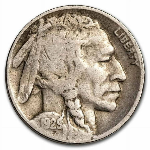 1929-D Buffalo Nickel Good/VG