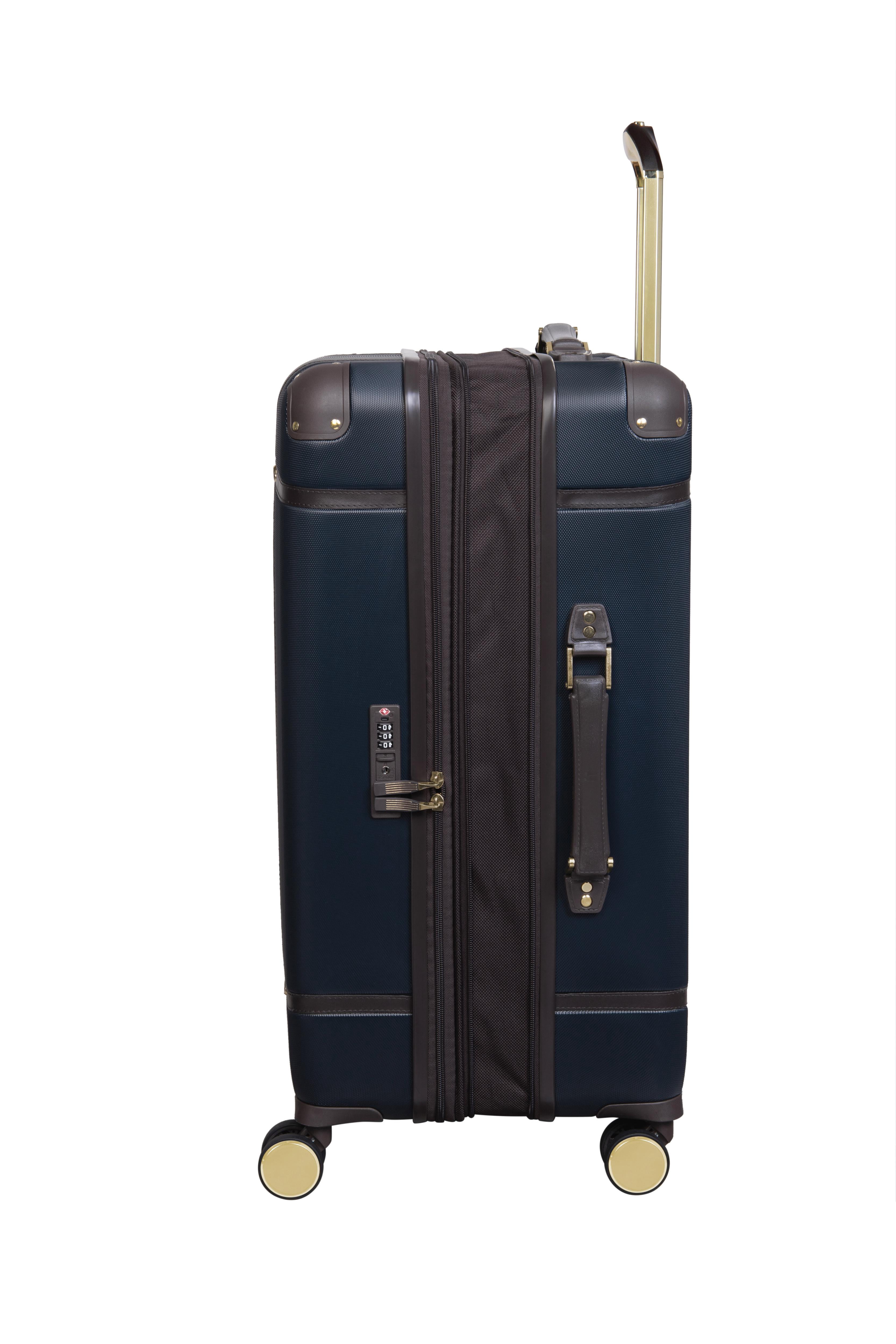 it luggage Superiority 3 Piece Hardside 8 Wheel Expandable Spinner Set, Blueberry