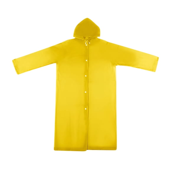 TELOLY Rain Jacket Women Portable Rain Cape Water-proof Outdoor Raincoat With Hood Transparent Raincoat For Camping, Hiking & Travel
