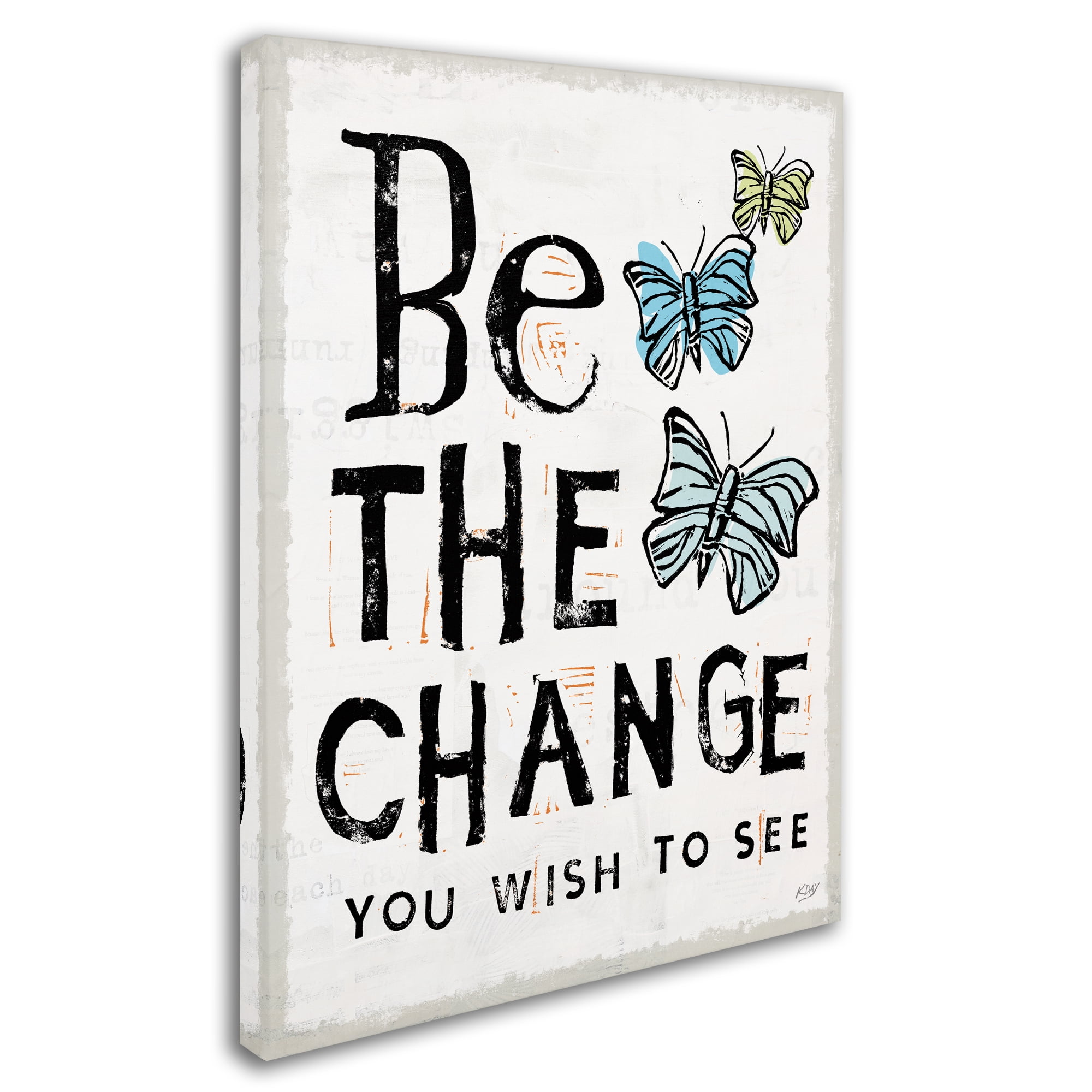 Trademark Fine Art 'Live to the Fullest I' Canvas Art by Kellie Day