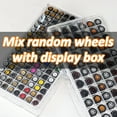 thumbnail image 2 of 1/64Diecast Model Car Random Wheels and Hub Storage box with Rubber Tire Hobby Modified Parts Wholesale Wheels &Presentation Box 64 sets random wheel, 2 of 6