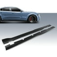 thumbnail image 3 of PIT66 Side Skirts Body Kit Rocker Panel Black Fit for Dodge Charger 2015-2023, 3 of 9