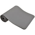 thumbnail image 4 of BalanceFrom All-Purpose 1-Inch Extra Thick High Density Anti-Tear Exercise Yoga Mat with Carrying Strap, Gray, 4 of 5