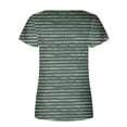 thumbnail image 4 of Blouses à Manches Courtes pour Femmes Mode Imprimée Décontractée Col Rond T-Shirt Ample Blouse Hauts à Manches Courtes pour Femmes, 4 of 5