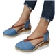 thumbnail image 4 of Amzcrzy Zapatos de mujer,Zapatos de mujer,Zapatillas de mujer, Sandalias de verano para mujer con plataforma y tacón de cuña y punta cerrada, informales Sandalias Mujer Zapatillas De Casa, 4 of 4
