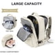 thumbnail image 4 of Minnieouse de viaje impermeable y duradera con almacenamiento en capas de gran capacidad de ocio Mochilas verde pavo real, 4 of 6
