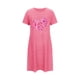 thumbnail image 5 of Camisón corto de talla grande para mujer, camisón de manga corta con estampado de pecho a la moda, camisón para mujer, 5 of 7