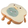 thumbnail image 2 of Almohada de pan en rodajas divertida y moderna, juguete de peluche bonito, almohada con forma de comida, cojín para sofá, 2 of 8