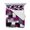 Purple, variant on Quilts King Size Bedding Set, Modern Green Grey Lightweight Quilted Comforter, Abstract Geometric Color Blocks Soft Reversible Bedspread Coverlet with Pillow Covers for All Season, 96" x 106"