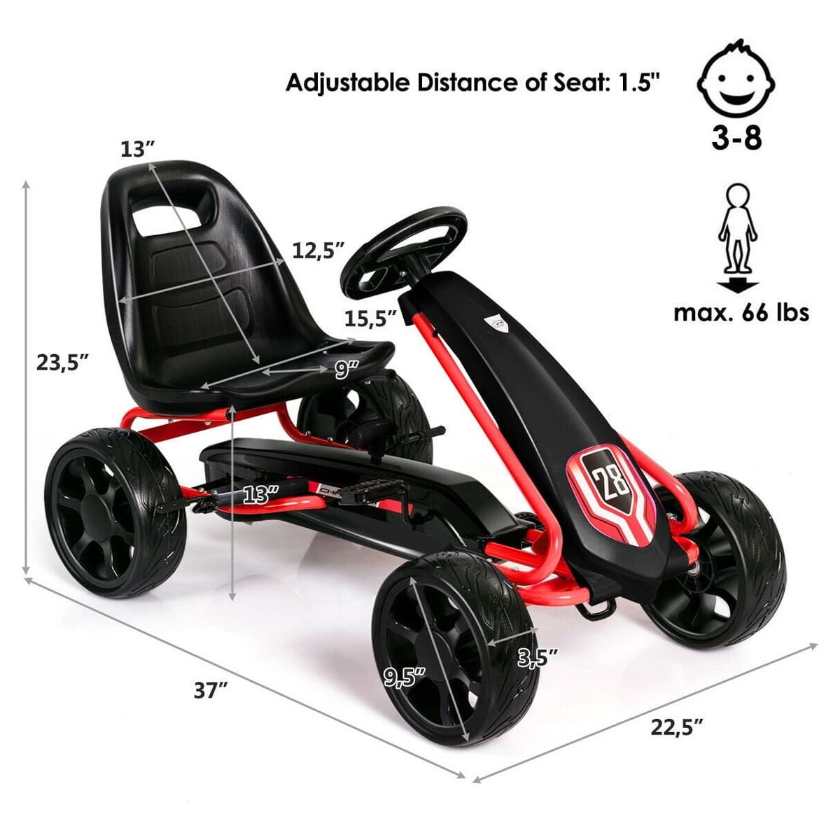 Pedal hotsell car walmart
