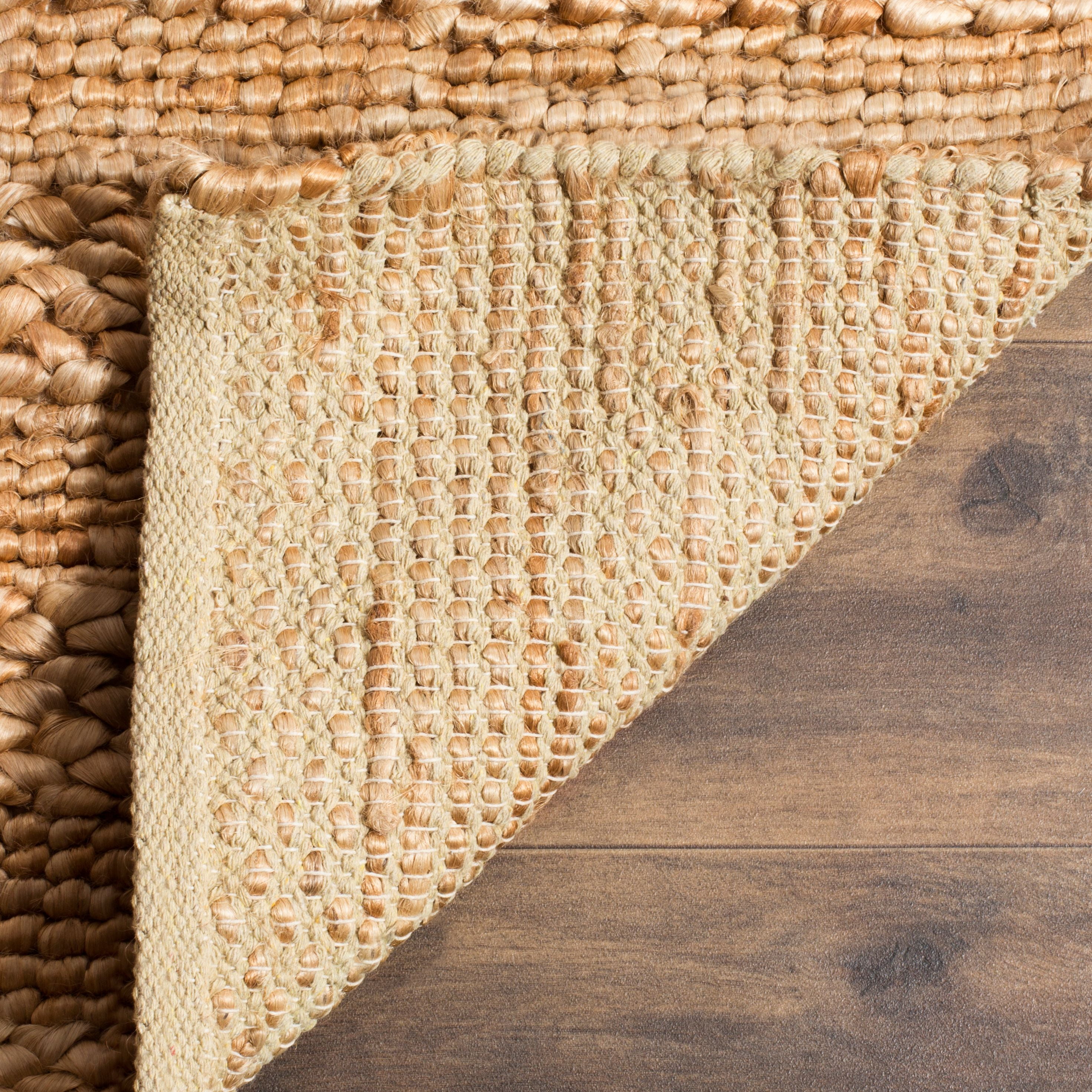 SAFAVIEH Natural Fiber Henrika Braided Area Rug, Natural, 5' x 8'