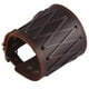 thumbnail image 2 of Brazaletes de cuero PU con diseño de guantelete Steampunk y hebilla ajustable. Marrón A, 2 of 9