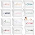 thumbnail image 1 of Bolsas de cosméticos Buryeah Thank You for Being Awesome x24, color blanco, 1 of 6