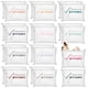 thumbnail image 1 of Bolsas de cosméticos Buryeah Thank You for Being Awesome x24, color blanco, 1 of 6
