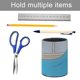 thumbnail image 5 of Hámsters de Hamster Dale-theme Cylinder Pen Holder Pencil Organizer with Flannel Lining PVC Leather Material Cardboard Base for study work 10*8CM, 5 of 6
