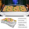 thumbnail image 4 of Kdxio Strawberry Print Front Windshield Sun Shade,Folding Auto Sunshade for Car Truck SUV-Medium, 4 of 7