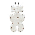 thumbnail image 1 of Cojín suave para asiento de cochecito de bebé, transpirable, de algodón puro, soporte para cabeza, cuello y cuerpo, estilo fino, con forma de oso, 1 of 12