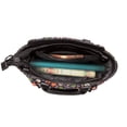 thumbnail image 5 of Lsque Winter Holiday Christmas Pattern Leather Rivet Shoulder Bag – Elegant Genuine Leather & Microfiber PU Crossbody with Detachable Adjustable Strap, 5 of 5