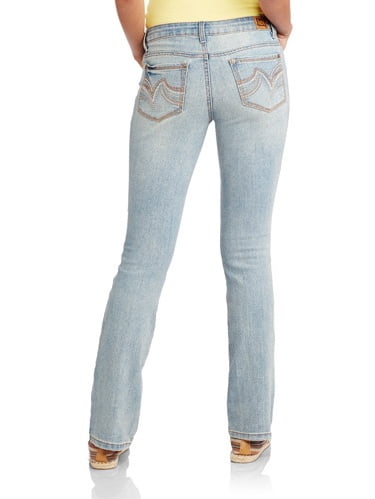 petite slim bootcut jeans