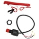 thumbnail image 1 of Scienceny Interruptor de parada, botón pulsador portátil, interruptores de motocicleta, accesorios de repuesto para con cordón de seguridad Vehículos, repuestos y accesorios Mis Scienceny CZ7433-00B, 1 of 6